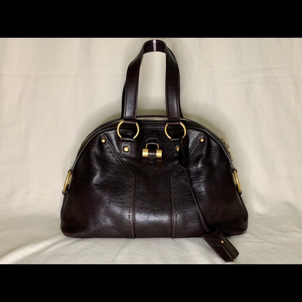 Yves Saint Laurent YSL muse satchel